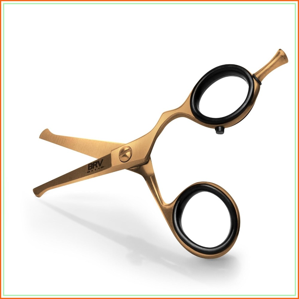 Grooming Men'S Hair - Rounded-Tip Small Trim Scissors for Men