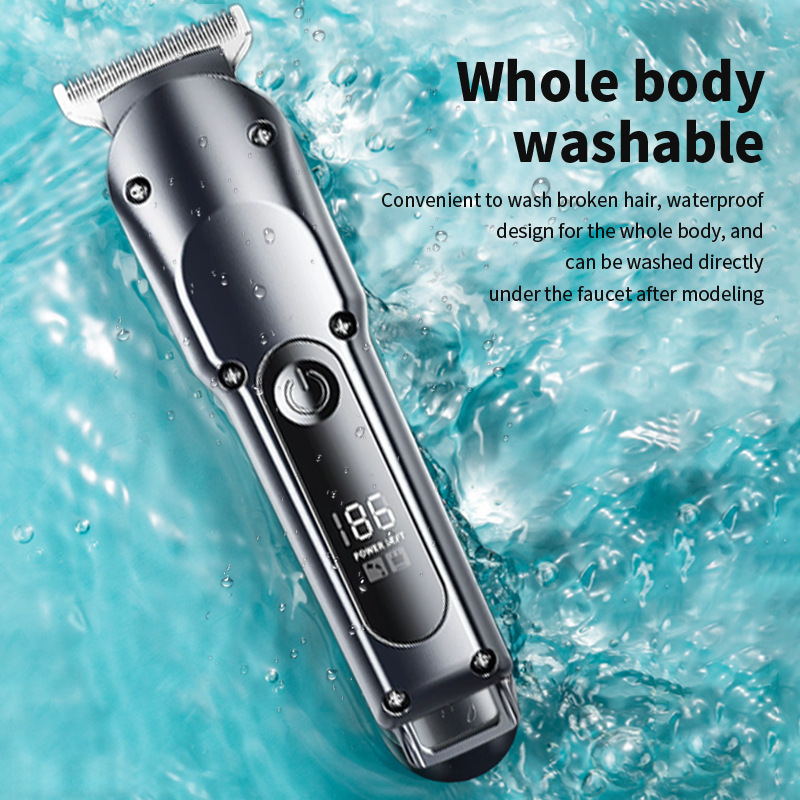 Hair Clipper Professional - Full Body Washable Electric Hair Clipper