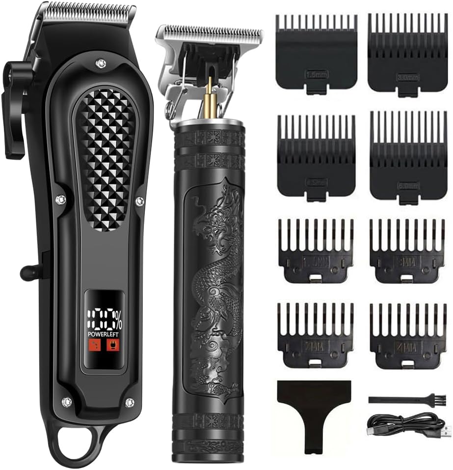 Cordless Hair Clippers for Men - مراجعة Grooming Men'S Hair وسعره