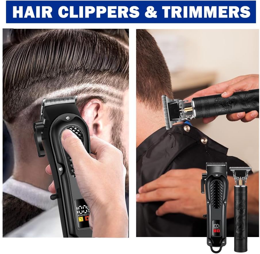 Cordless Hair Clippers for Men - مراجعة Grooming Men'S Hair وسعره