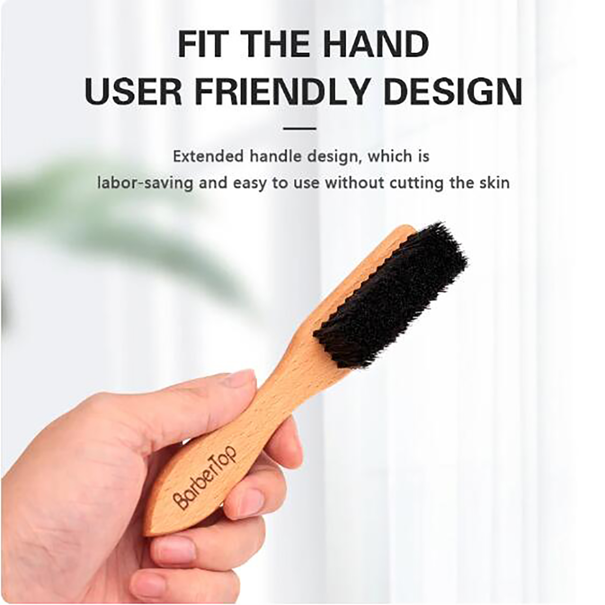 Barbershop Wooden Handle Boar  - مراجعة Grooming Men'S Hair وسعره