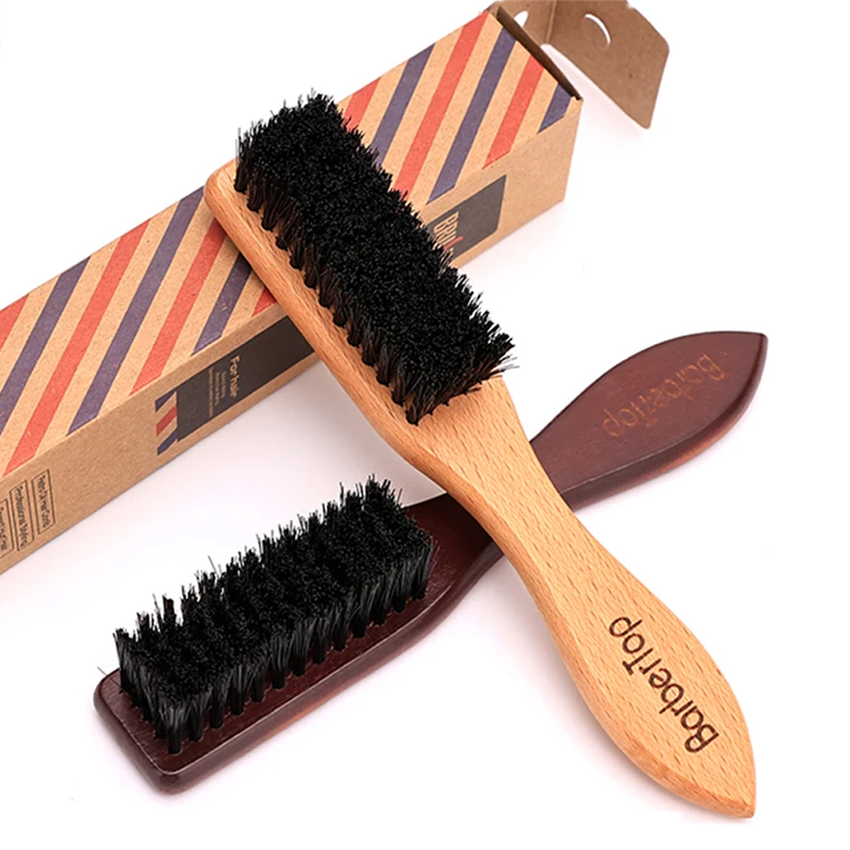 Barbershop Wooden Handle Boar  - مراجعة Grooming Men'S Hair وسعره