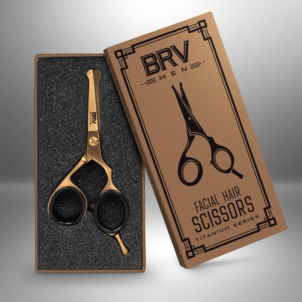 Rounded-Tip Small Trim Scissor - مراجعة Grooming Men'S Hair وسعره