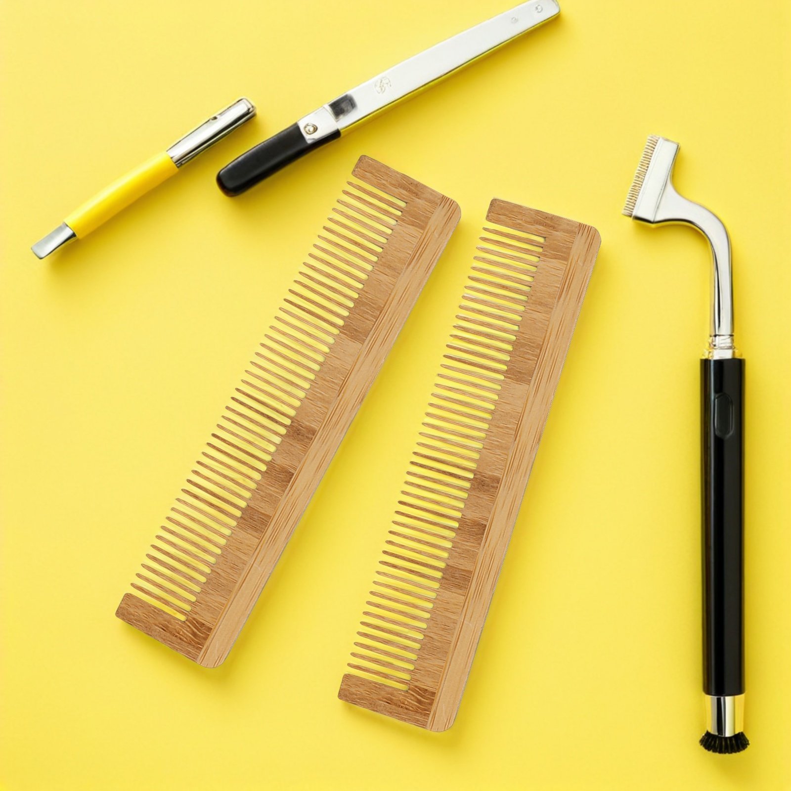 12Pcs Disposable Wooden Beard  - مراجعة Grooming Men'S Hair وسعره