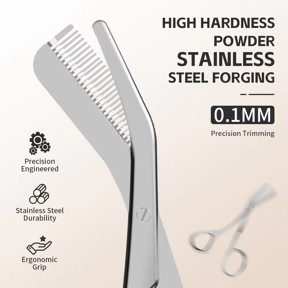 1 set of eyebrow grooming tool - مراجعة Men'S Grooming Facial وسعره