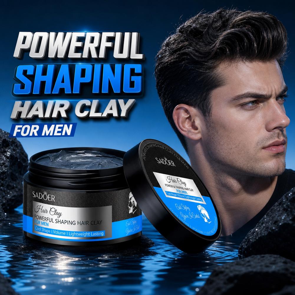 Men's Hair Styling Clay Strong - مراجعة Grooming Men'S Hair وسعره