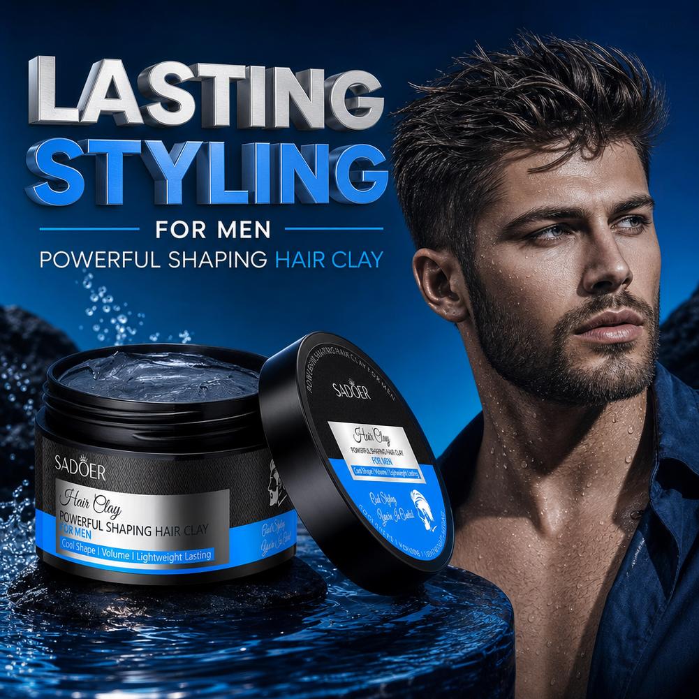 Men's Hair Styling Clay Strong - مراجعة Grooming Men'S Hair وسعره