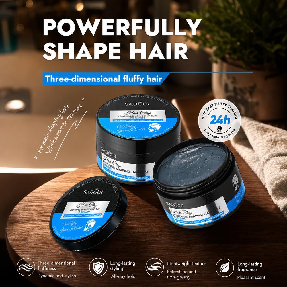 Men's Hair Styling Clay Strong - مراجعة Grooming Men'S Hair وسعره