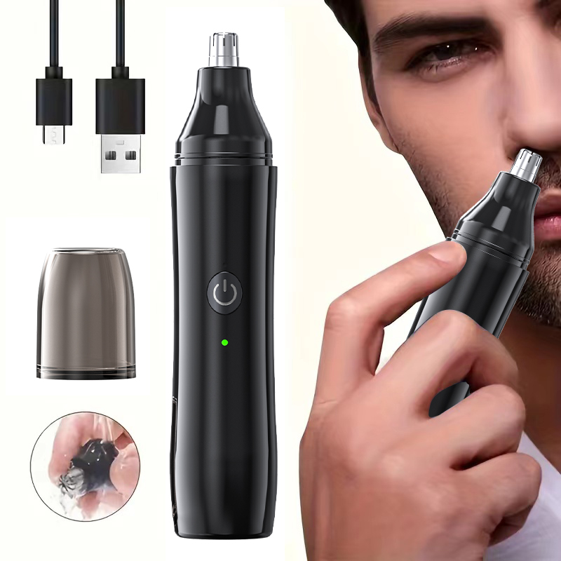 Rechargeable Nose Hair trimmer - مراجعة Men'S Grooming Facial وسعره