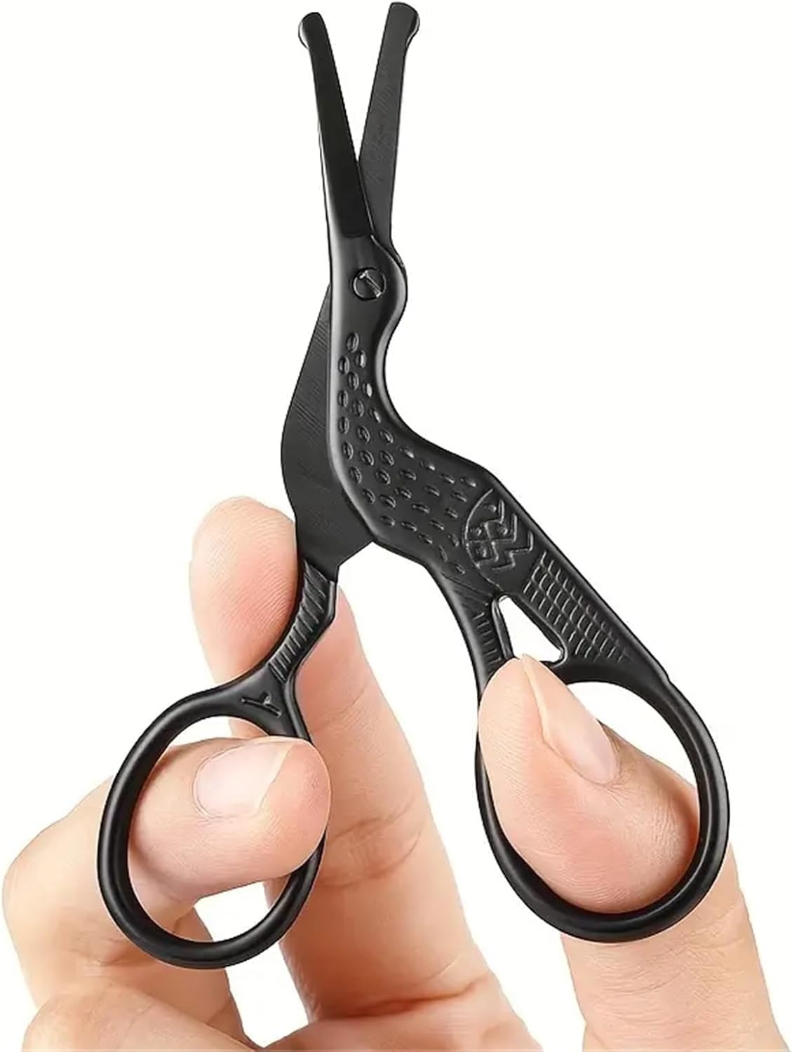 Black Stork Shape Stainless St - مراجعة Men'S Grooming Facial وسعره