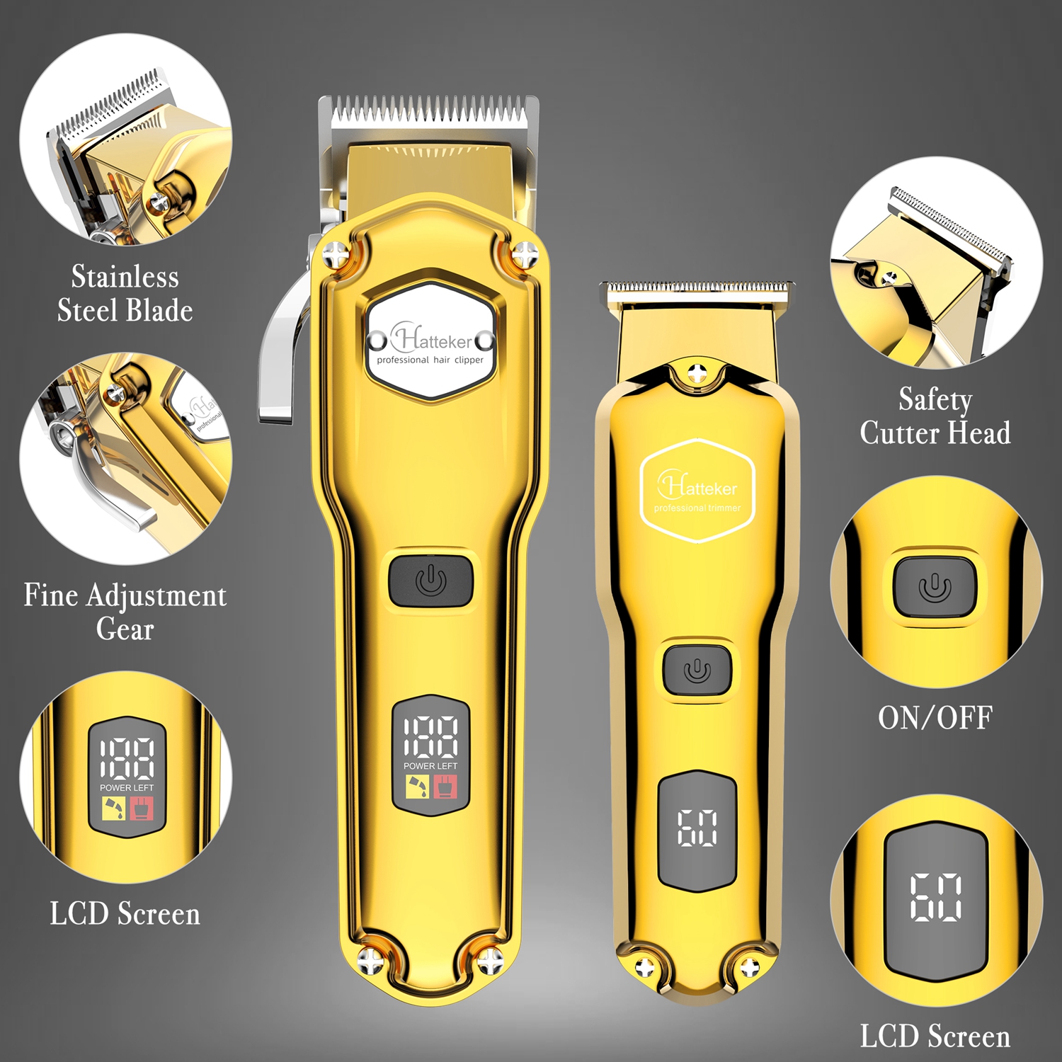 HATTEKER Professional Cordless - مراجعة Hair Clipper Professional وسعره