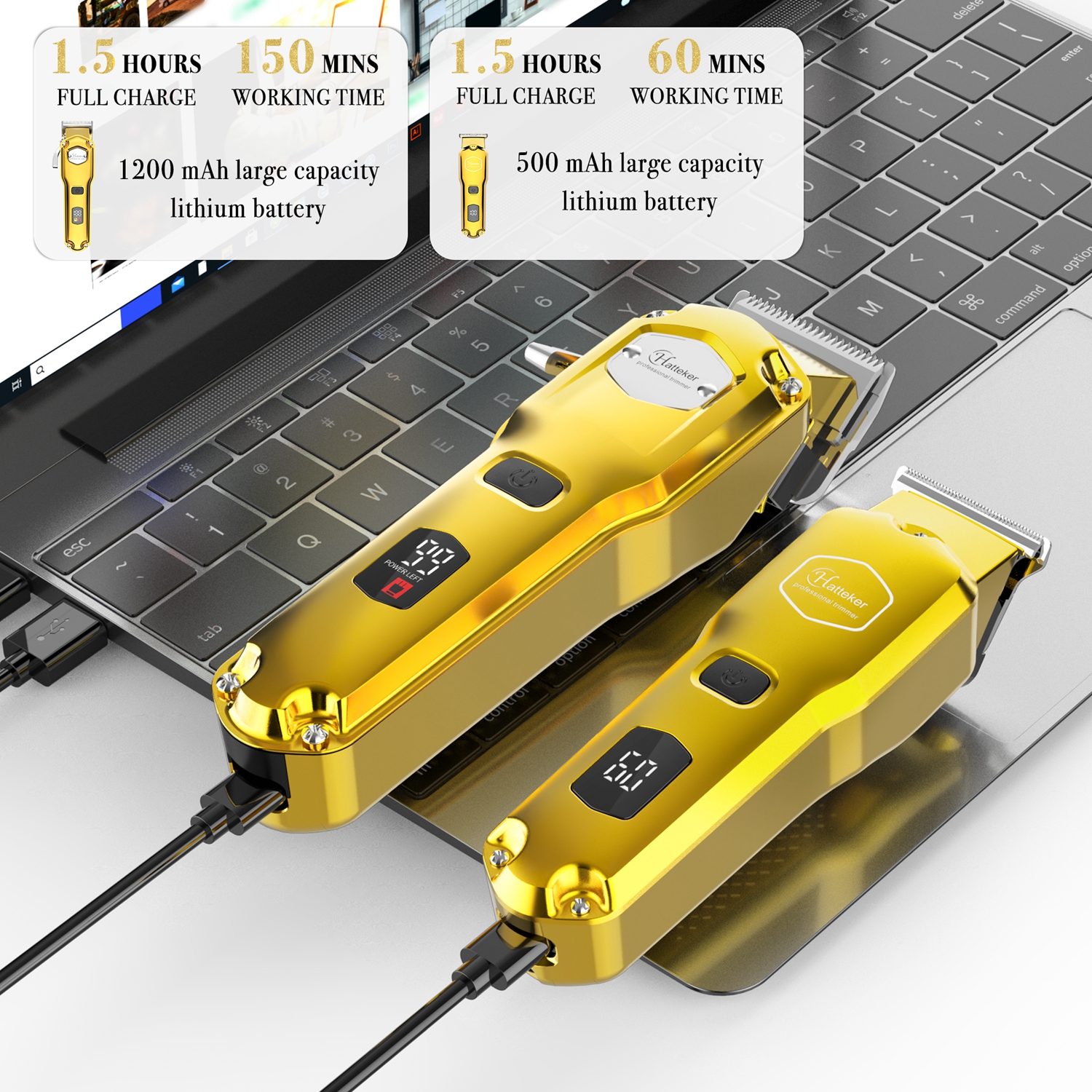 HATTEKER Professional Cordless - مراجعة Hair Clipper Professional وسعره