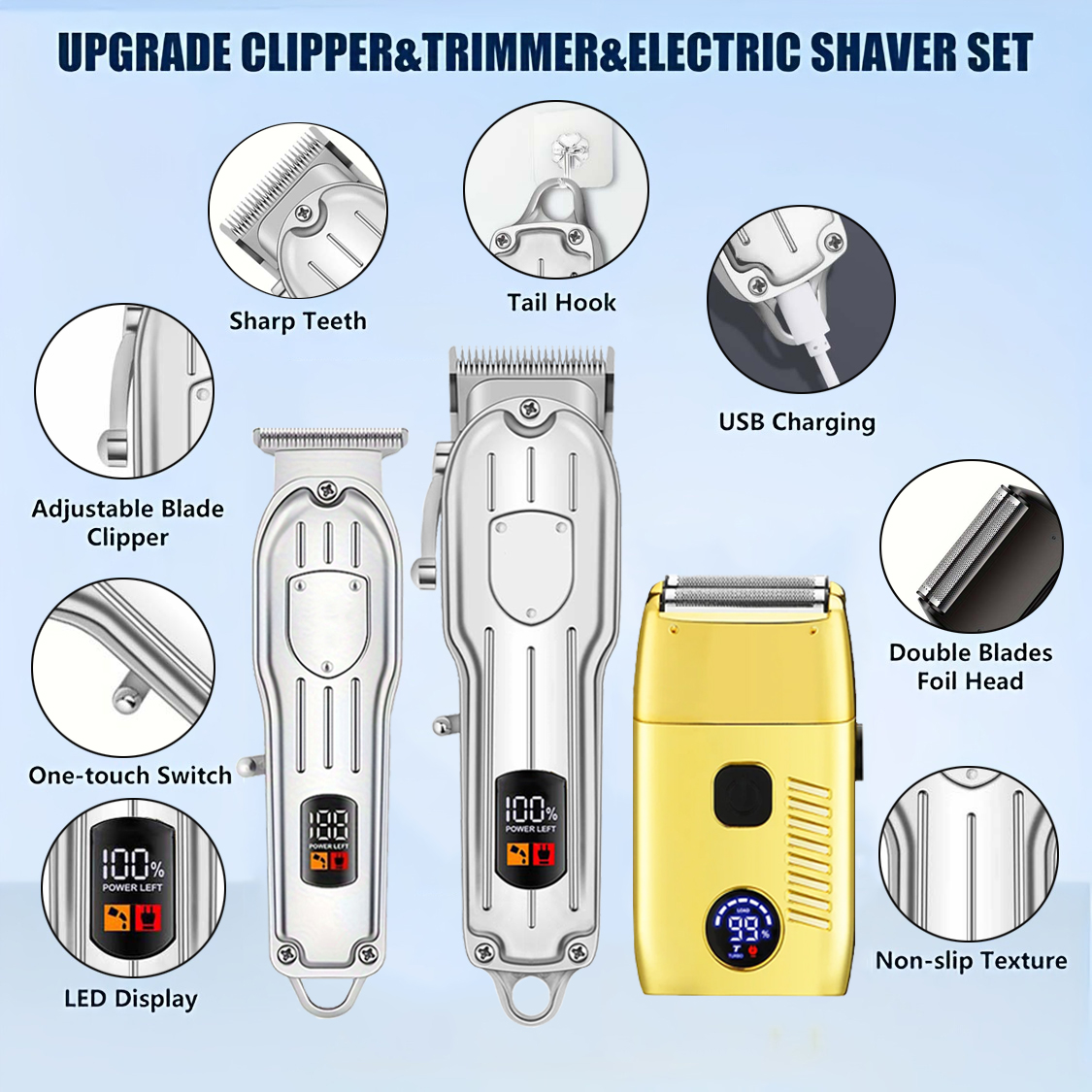 Hair Clippers Electric Razor S - مراجعة Hair Clipper Professional وسعره
