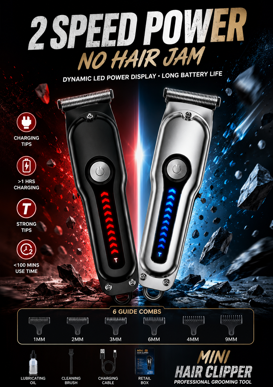 2026 Generation-2, Electric Ha - مراجعة Grooming Men'S Hair وسعره