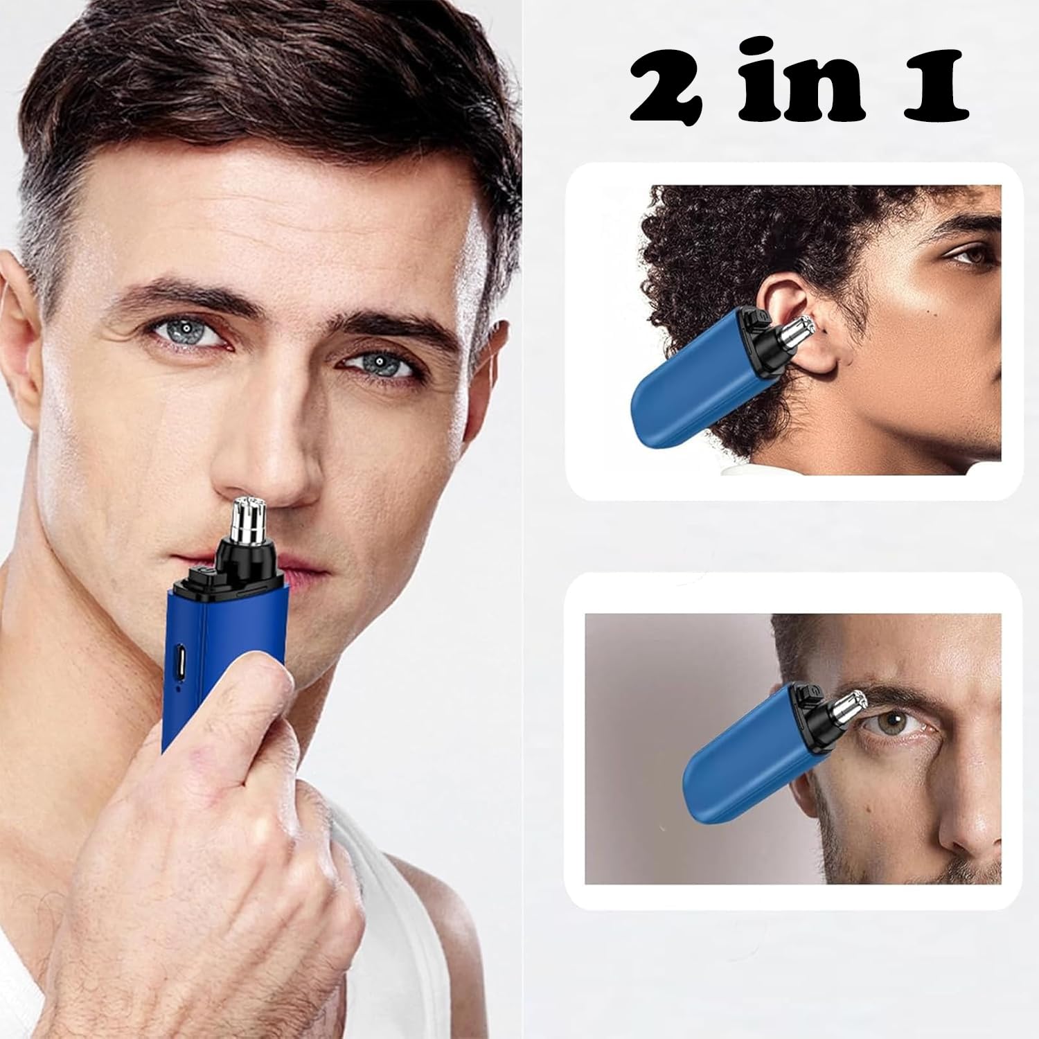 USB Rechargeable Nose and Ear  - مراجعة Grooming Men'S Hair وسعره