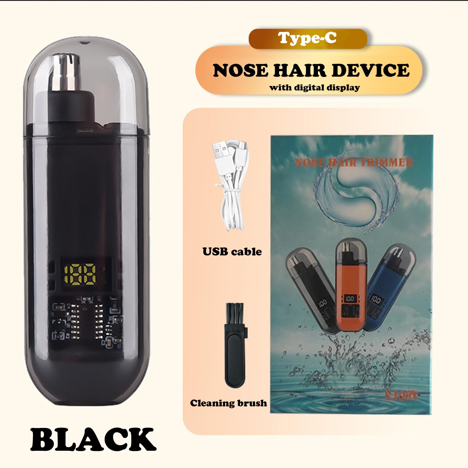 USB Rechargeable Nose and Ear  - مراجعة Grooming Men'S Hair وسعره