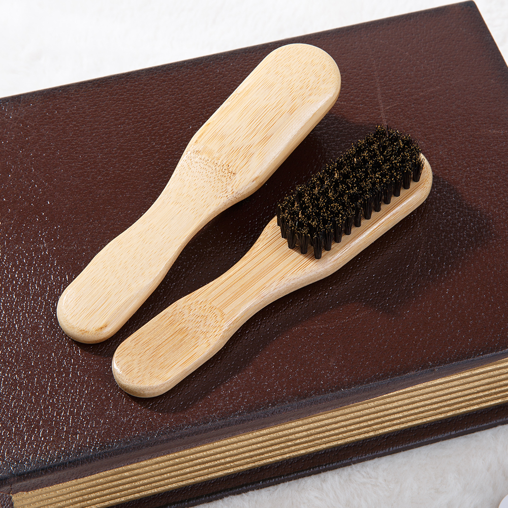 Bamboo Wood Bristle Brush Redu - مراجعة Mens Grooming Barber وسعره