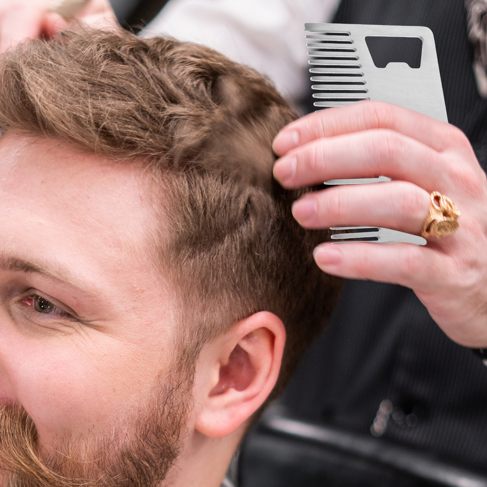 Professional Stainless Steel M - مراجعة Grooming Men'S Hair وسعره